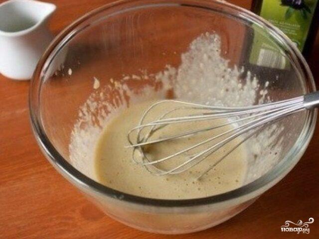 Салат "Цезарь" с морепродуктами